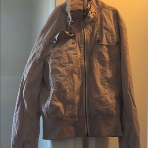 Tan jacket